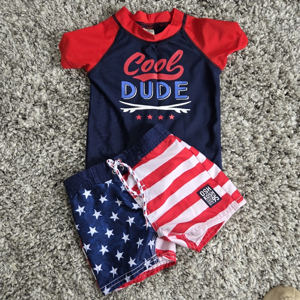 OshKosh B'gosh Stars and Stripes Shorts